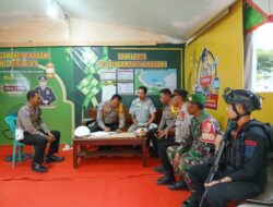 Wadirlantas Polda NTB Tinjau Langsung Pos Pam dan Pos Yan Operasi Ketupat Rinjani 2025 di Wilkum Polres Bima Kota