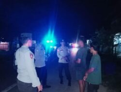 Tekan Kriminalitas dan Cegah Tawuran Polsek Monta  Laksanakan Patroli KRYD dan Cipta Kondisi