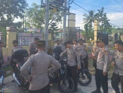 Tingkatkan Kualitas Pelayanan Bhabinkamtibmas, Sat Binmas Polres Bima Cek Sarana dan Prasarana di Mapolsek Woha