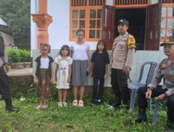 Personel Polsek Donggo Dikerahkan, Amankan Ibadah Jum,at Agung di Gereja Kemah Injil Bukit Sion