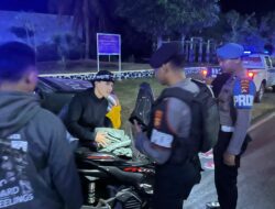 Patroli KRYD Malam Minggu Polres Bima Kota, Antisipasi Kerawanan Malam