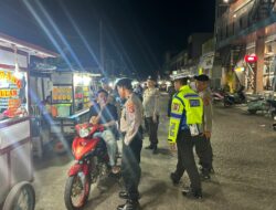 Piket Fungsi Laksanakan Patroli Dialogis Rutin di Wilayah Hukum Polres Bima Kota