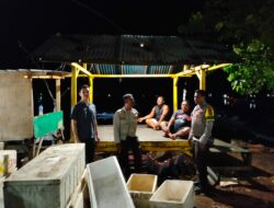 Polsek Langgudu Laksanakan Patroli Cipkon, Antisipasi gangguan kamtibmas