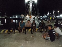 Polsek Kawasan Pelabuhan Laut Bima Gelar Patroli Rutin Jaga Kamtibmas di Area Pelabuhan