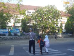 Sat Lantas Polres Bima Kota Laksanakan Rawan Pagi, Lancarkan Arus Lalu Lintas dan Antisipasi Laka Lantas