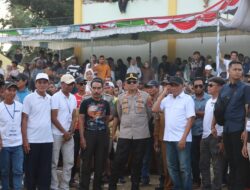 Kapolres Bima Kota Pimpin Pengamanan Final dan Penutupan Turnamen Sepak Bola Bupati Cup 2025