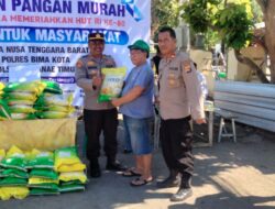 Gerakan Pangan Murah Serentak Digelar di 5 Kecamatan Kota Bima dalam Rangka HUT RI ke-80