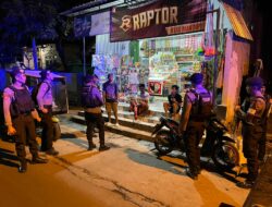 Patroli Blue Light Unit Turjawali Sat Samapta Polres Bima Kota Hadirkan Rasa Aman di Malam Minggu