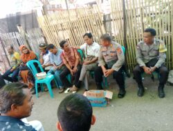 Polsek Rasanae Barat Gelar Jumat Curhat, Serap Keluhan Warga Sarae