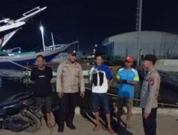 Polsek Kawasan Pelabuhan Laut Bima Gelar Patroli Rutin KRYD Jaga Kamtibmas