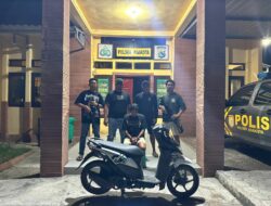 Gerebek Pelaku Gelapkan SPM, Tim Opsnal Polsek Asakota Temukan Paket Narkoba