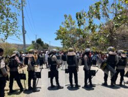 Polres Bima Kota Amankan Eksekusi Pengosongan Lahan di Desa Parangina Kecamatan Sape