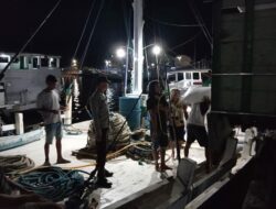 Polsek Kawasan Pelabuhan Laut Bima Laksanakan Patroli Rutin di Terminal 1 dan 2