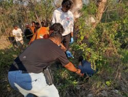 Mahasiswa Ditemukan Tewas di Pegunungan Ule, Tim Inafis Lakukan Olah TKP dan Evakuasi