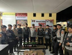 Polres Bima Kota Razia Miras di Café dan Tempat Hiburan Malam, Puluhan Botol Disita