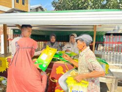 Gelar Bazar Pangan, Polres Bima Kota Berikan Subsidi Beras dengan Harga Paling Murah