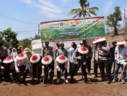Polres Bima Kota Dukung Swasembada Pangan Nasional Lewat Penanaman Jagung Serentak Kuartal IV