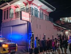 Cegah Tawuran Antar Pemuda, Polsek Rasanae Barat Gelar Patroli Blue Light dan Amankan Sajam