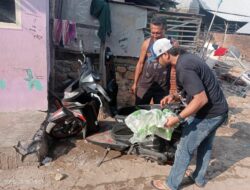 Team Opsnal Polsek Rasanae Barat Amankan Terduga Pelaku Penggelapan Sepeda Motor