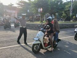 Polsek Rasanae Barat Polres Bima Kota Laksanakan Strong Point Pagi, Wujud Pelayanan Prima Kepada Masyarakat