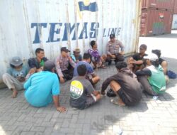 Polsek Kawasan Pelabuhan Laut Bima Gelar Patroli Rutin, Ciptakan Situasi Aman Dan Nyaman Di Area Pelabuhan