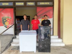 Curi Mesin Cuci, Pemuda Pengangguran Dibekuk Tim Opsnal Sat Reskrim Polres Bima Kota