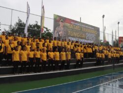 Kapolres Bima Kota Resmi Membuka Opening Ceremony – Tatag Trawang Tungga Tennis Tournament 2025