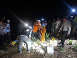 Polres Bima Kota Olah TKP Penemuan Mayat di Pegunungan Kelurahan Kendo