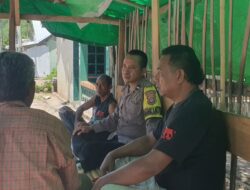 Bhabinkamtibmas Jatibaru Timur Sosialisasi Layanan 110 dan Imbau Warga Tidak Gunakan Knalpot Brong